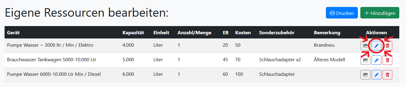 Bearbeiten